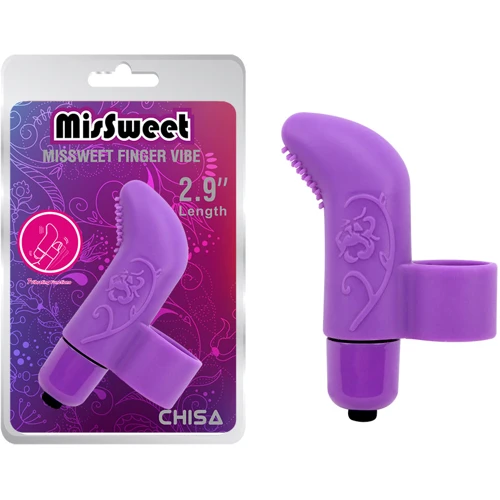 Вибратор на палец Chisa MisSweet Finger Vibe Purple