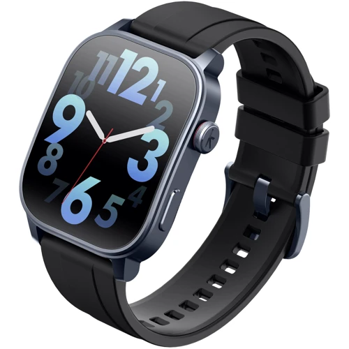 Смарт-часы Kieslect Smart Watch KS3 Black: Особенности Калькулятор, Большой экран, Встроенный микрофон, Динамик (громкая связь), Функция звонка, Влагозащищенные, Металлический корпус