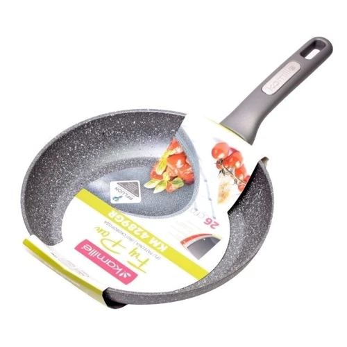 Сковорода Kamille KM-4289GR 26 см (KM-4289GR): Тип сковороды Традиционная
