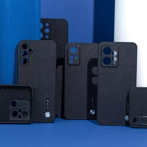 Чехол для телефонов WAVE Leather Case Black for Samsung M146 Galaxy M14 5G: Цвет черный