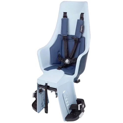 Детское велокресло Bobike Exclusive maxi Plus Carrier LED Denim deluxe