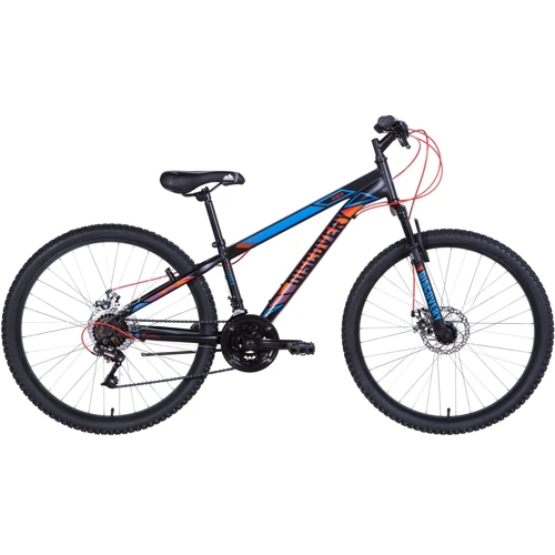 Велосипед Discovery RIDER DD 2021 M 26" черно-синий с красным (OPS-DIS-26-412)