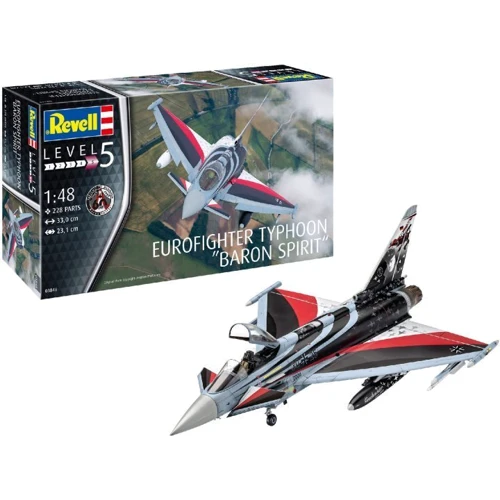 Сборная модель Revell Многоцелевой истребитель Тайфун Барон Спирит ур 5 м 1:48 (RVL-03848) фото 8