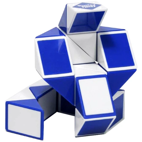 Головоломка Rubik's Змейка бело-голубая (RBL808-1): Вид Головоломка