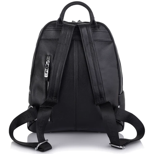 Жіночий рюкзак Giorgio Ferretti чорний (SHIGF2019157-black): Фактура Матовая, Зернистая