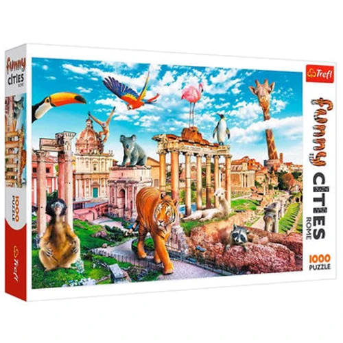 Пазл Trefl Funny Cities Дикий Рим 1000 элементов