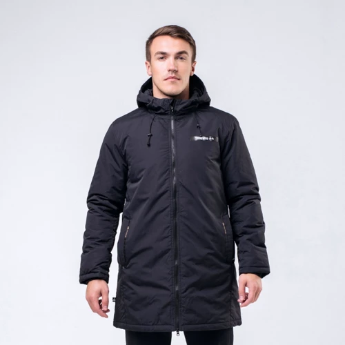 Куртка Peak FW594361-BLA 52 чорна демісезон з капюшоном