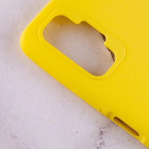 Аксесуар для смартфона Mobile Case Silicone Cover Yellow for Xiaomi Redmi Note 10 Pro / 10 Pro Max: Матеріал силікон