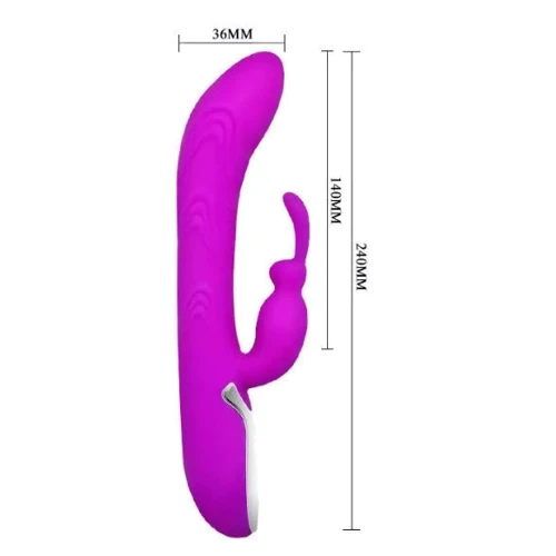 Вибратор с подогревом Pretty Love Hot Vibrator Pink