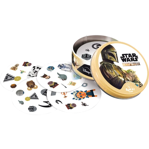 Настольная игра Добль Звездные Войны: Мандалорец (Dobble Star Wars The Mandalorian): Вид развлекательные