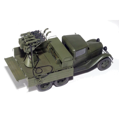 Сборная модель MiniArt ГАЗ-ААА с пулеметами М4 Максим - 1:35 (MA35177): Производитель MiniArt
