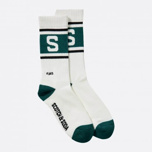 Шкарпетки Scotch & Soda 43-46 (29-31) білі (168561)