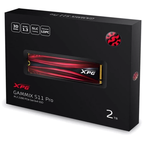 ADATA XPG Gammix S11 Pro 2 TB (AGAMMIXS11P-2TT-C): Тип накопителя внутренний