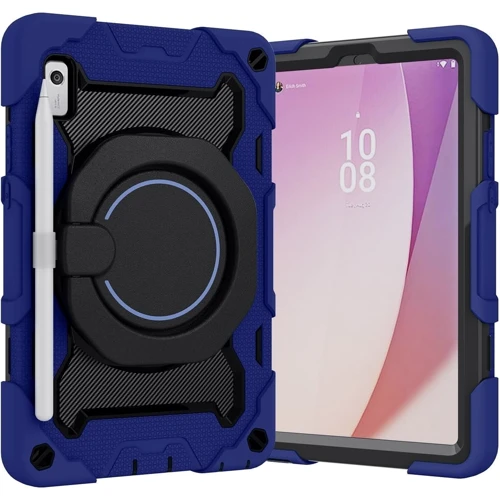 Аксесуар для планшетних ПК BeCover Armored Shockproof Case з Stand Blue для Lenovo Tab M9 TB-310 9 (709927): Колір синій