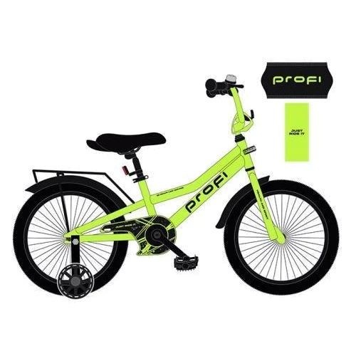 Дитячий велосипед Profi PRIME 20 дюймів, салатовий (MB 20013-1)