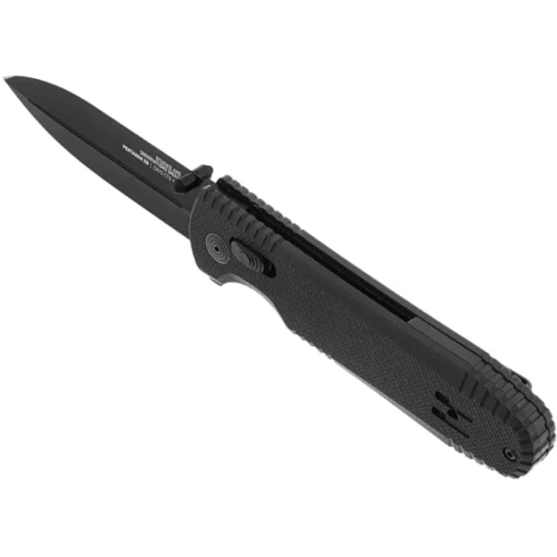 Нож SOG Pentagon XR, Black Out ( SOG 12-61-01-57): Система блокировки Есть