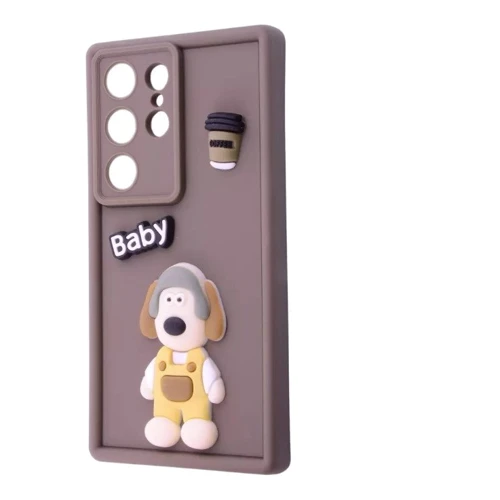 Чохол для телефона Mobile Case Pretty Things Brown/Baby для Samsung S928 Galaxy S24 Ultra