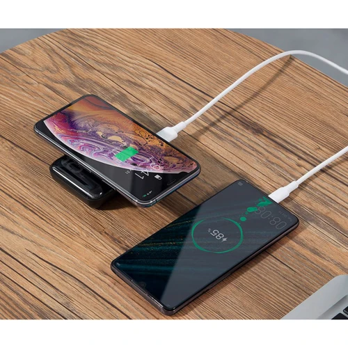 Внешний аккумулятор Baseus Power Bank 10000mAh Wireless Charger Mini S Black (PPXFF10W-01): Тип батареи Литий-ионные