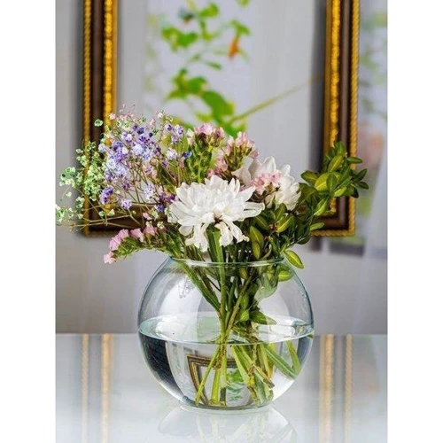 Ваза Trendglass Sphere 15.5см (35104/T): Материал стекло