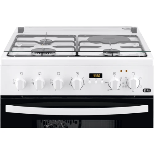 Плита комбинированная Zanussi ZCM65338WА: Количество электрических конфорок 1