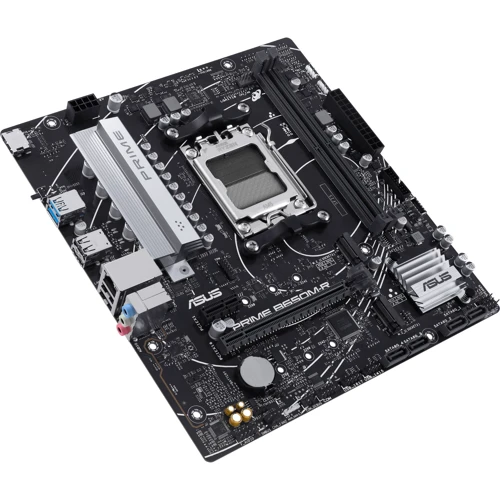 ASUS PRIME B650M-R: Разъемы на задней панели USB 3.2 Gen 1, USB 2.0, Ethernet RJ-45, S/PDIF (Оптический), HDMI