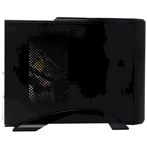 Корпус Logicpower S602 BS Slim 400w 8см, кардридер, 2хUSB2.0, 2хUSB3.0, Black: Типоразмер Desktop / Slim Line