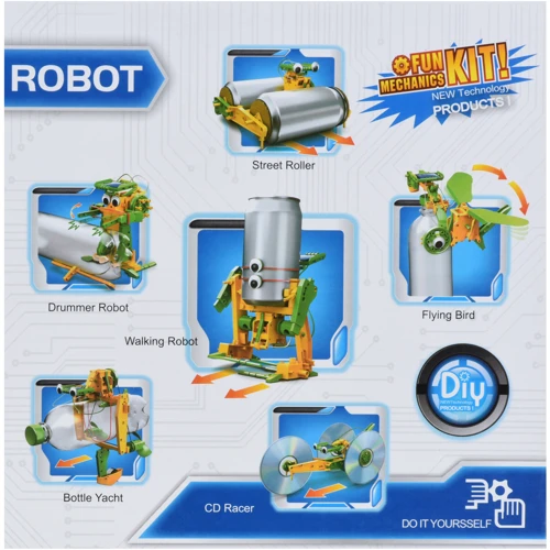 Робот-конструктор Same Toy Екобот 6 в 1 на сонячній батареї (2127UT) фото 5