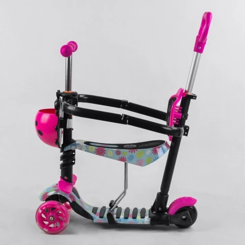 Самокат Best Scooter с защитным бампером розовый (S 4101): Максимальная допустимая нагрузка, кг 60