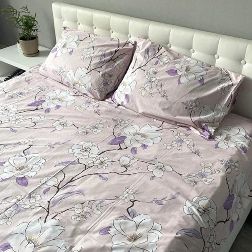 Комплект наволочок SoundSleep Secret Rose бязь 70х70 см 2 шт. (94025903) фото 7
