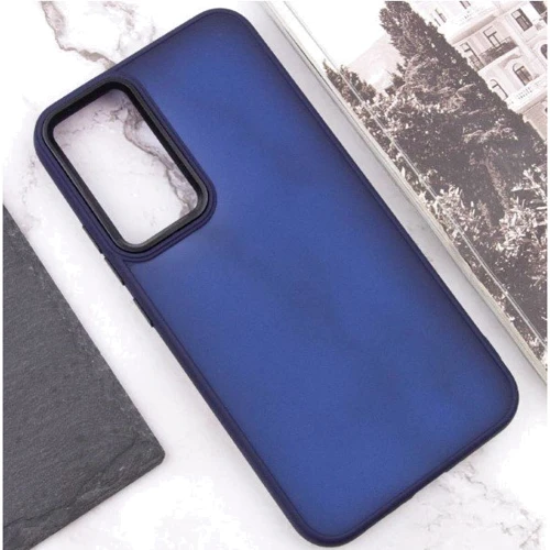 Чохол для телефона Epik TPU+PC Lyon Frosted Case Navy Blue для Samsung Galaxy S24: Матеріал PC + TPU