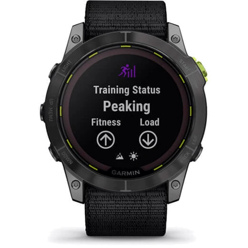 Смарт-часы Garmin Enduro 2 Carbon Gray DLC Titanium with Black UltraFit Nylon Strap (010-02754-01) фото 7