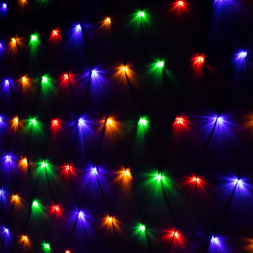 Гирлянда сетка Springos 2 x 2.6 м 160 LED CL4014 Mix фото 8