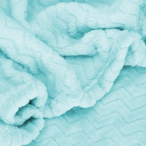 Плед Springos Extra Soft 160x200 см голубой (HA7144) фото 6