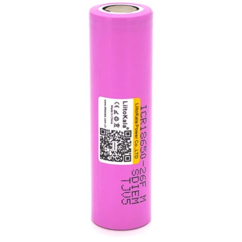 LiitoKala 18650 2600mAh Li-Ion 1шт (Lii-26FM)