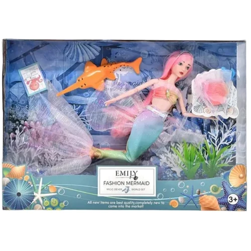 Лялька Emily Русалочка з фігуркою морського мешканця, 30 см (QJ 137 C)