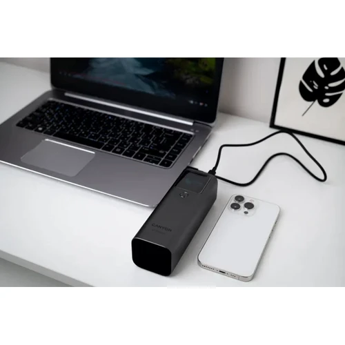 Внешний аккумулятор Canyon Power Bank 27000mAh PD 140W Dark Grey (CNE-CPB2010DG) фото 12