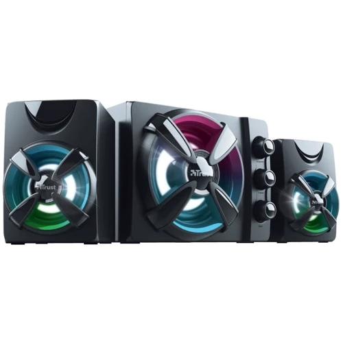 Акустична система Trust 2.1 Ziva RGB Black (23644): Формат акустики 2.1