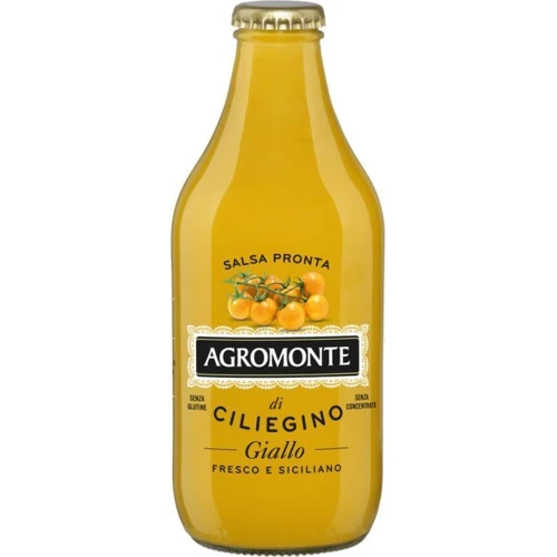 Соус из желтых черри Agromonte Salsa Pronta Ciliegino Giallo 330 г (8032817248100)