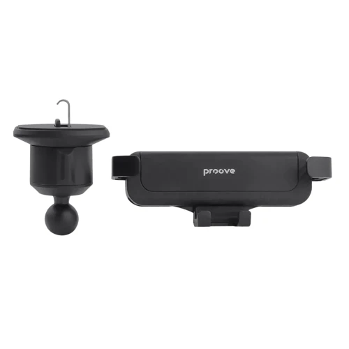 Держатель Proove Car Holder Air Vent Gravity Pro Black (CHGP00000001): Совместимость Для смартфона, Apple