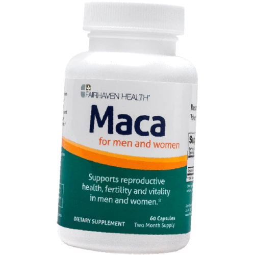 

Fairhaven Health Organic Maca Мака для женщин и мужчин 60 капсул