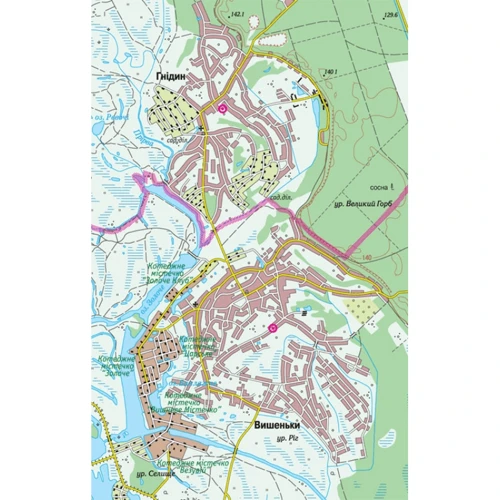 Київ та околиці №7/8 Бориспіль / Переяслав-Хмельницький м-б 1:50 000: Производитель Картографія