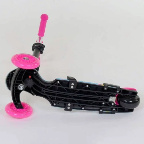Самокат Best Scooter рожевий (26901): Тип коліс литі