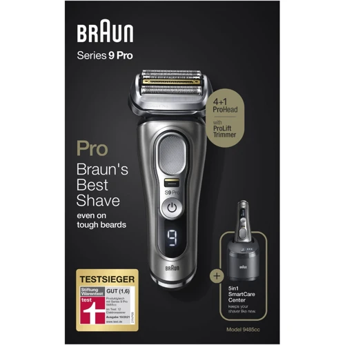 Електробритва Braun Series 9 Pro 9485c Graphite: Можливість вологого гоління есть