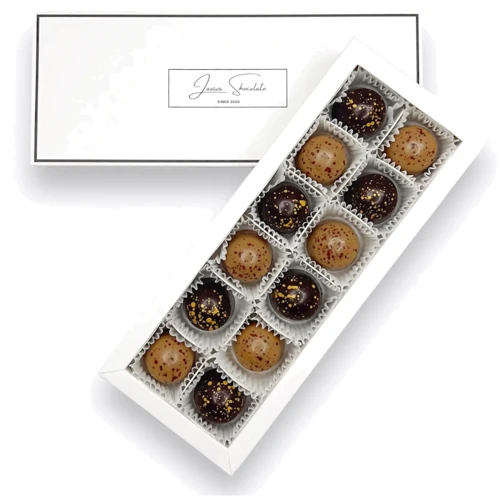 Набор Laviva Chocolate Зимний этюд 750 г (UA-0277): Условия хранения при температуре (18±3)°С и относительной влажности воздуха не выше 75%.