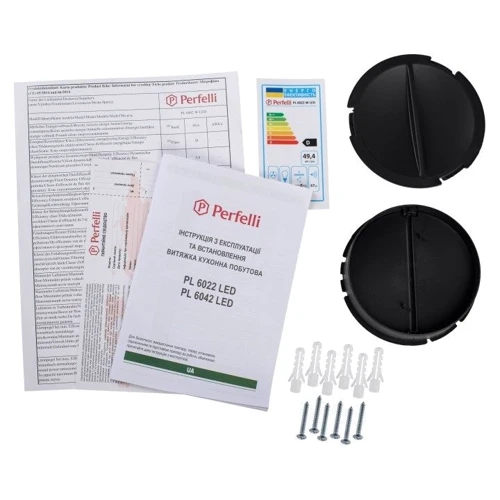 Вытяжка Perfelli PL 6022 W LED: Тип монтажа Настенный