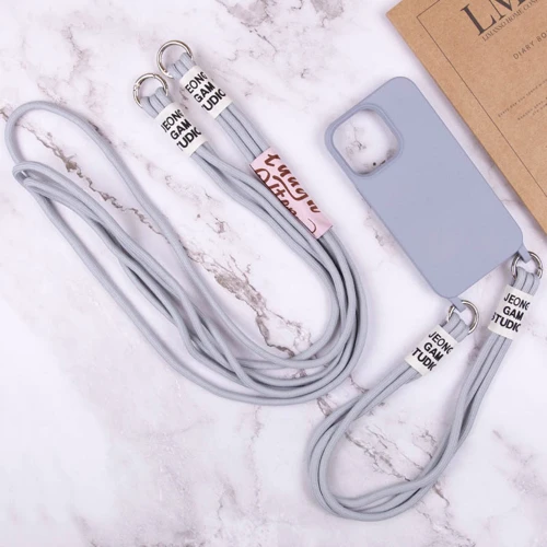 Чехол для iPhone TPU Case two straps California Stone for iPhone 13 фото 5
