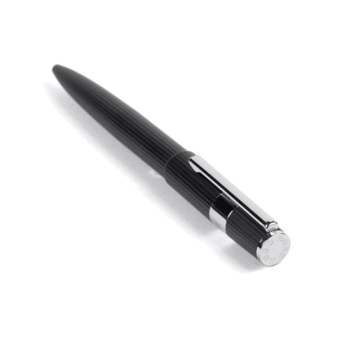 Шариковая ручка Hugo Boss Gear Pinstripe Black/Chrome (HSV2854A) фото 2