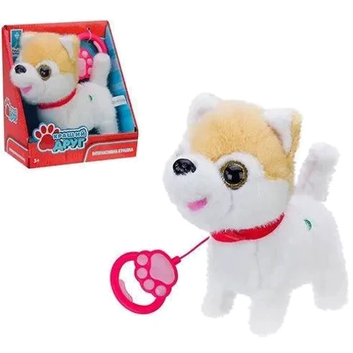 Интерактивная собачка Mic Лучший друг Шпиц на поводке (PL82305): Тип животное