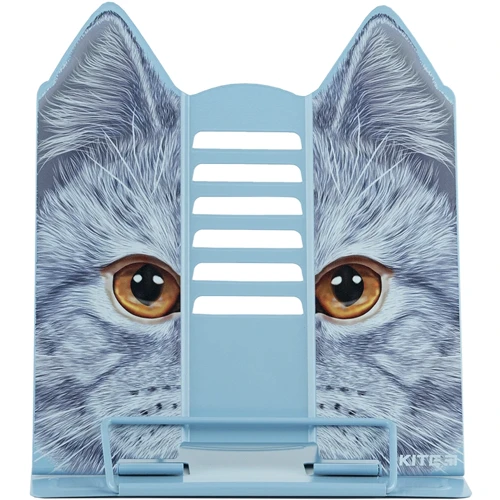 Подставка для книг Kite Cat металлическая 20х26 см (K24-390-3)