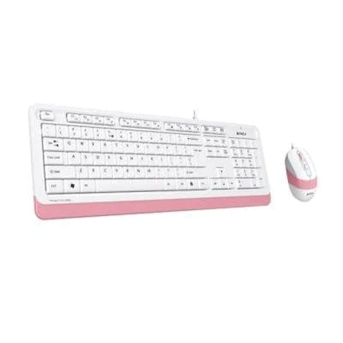 Комплект дротовий A4Tech Fstyler F1010 Pink: Підключення проводное